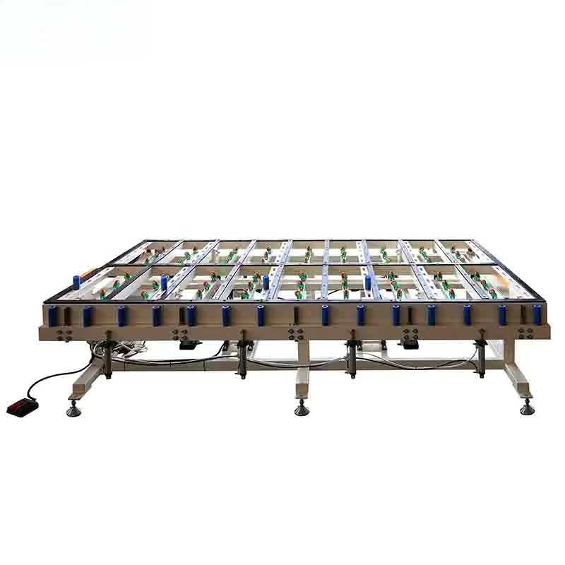 Door and window fireproof glass filling equipment Horizontal filling station