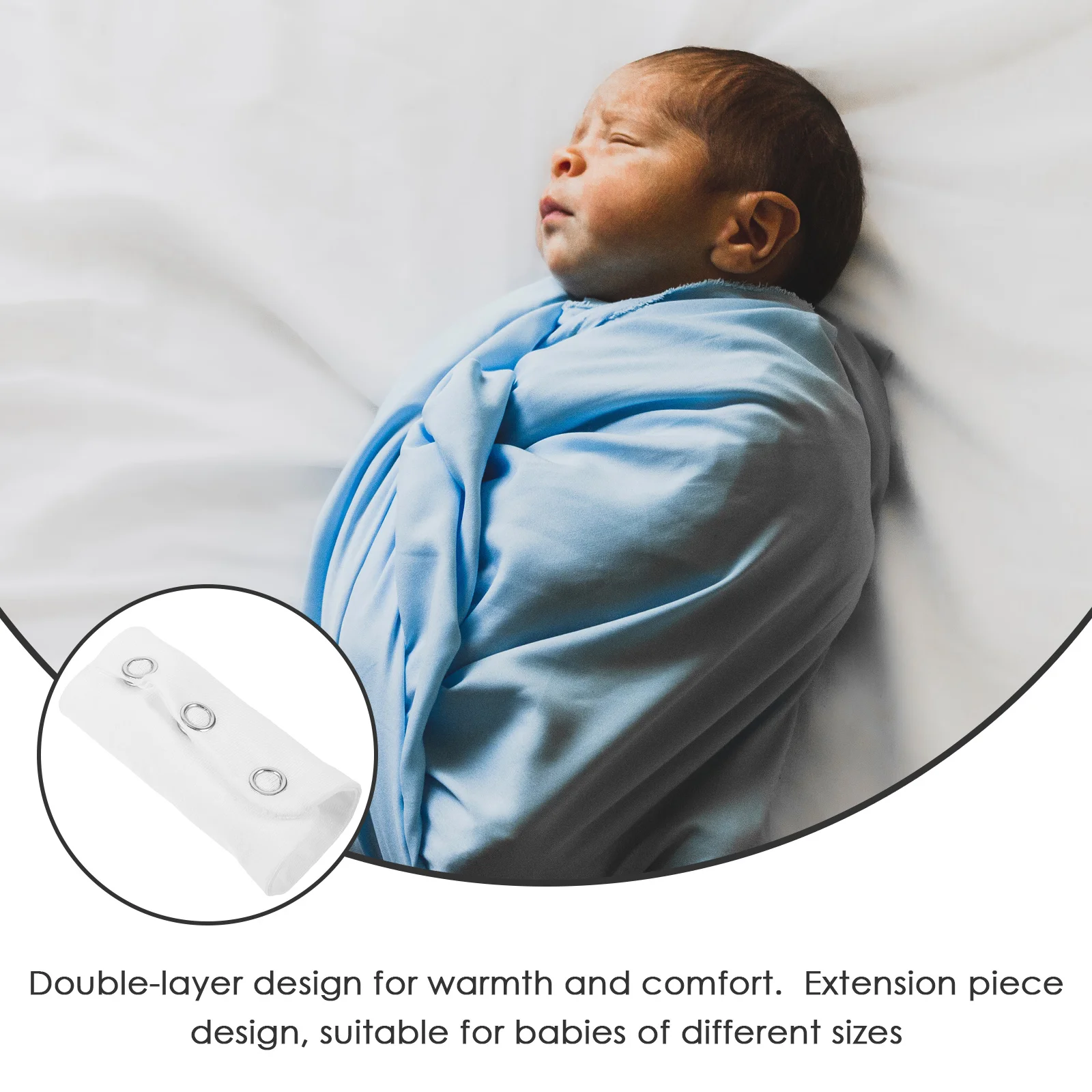 

Double Layer Bodysuit Extender White Cotton Jumpsuits Extender Baby Boy Snap Extend Khaki Tights Miss Short Pants