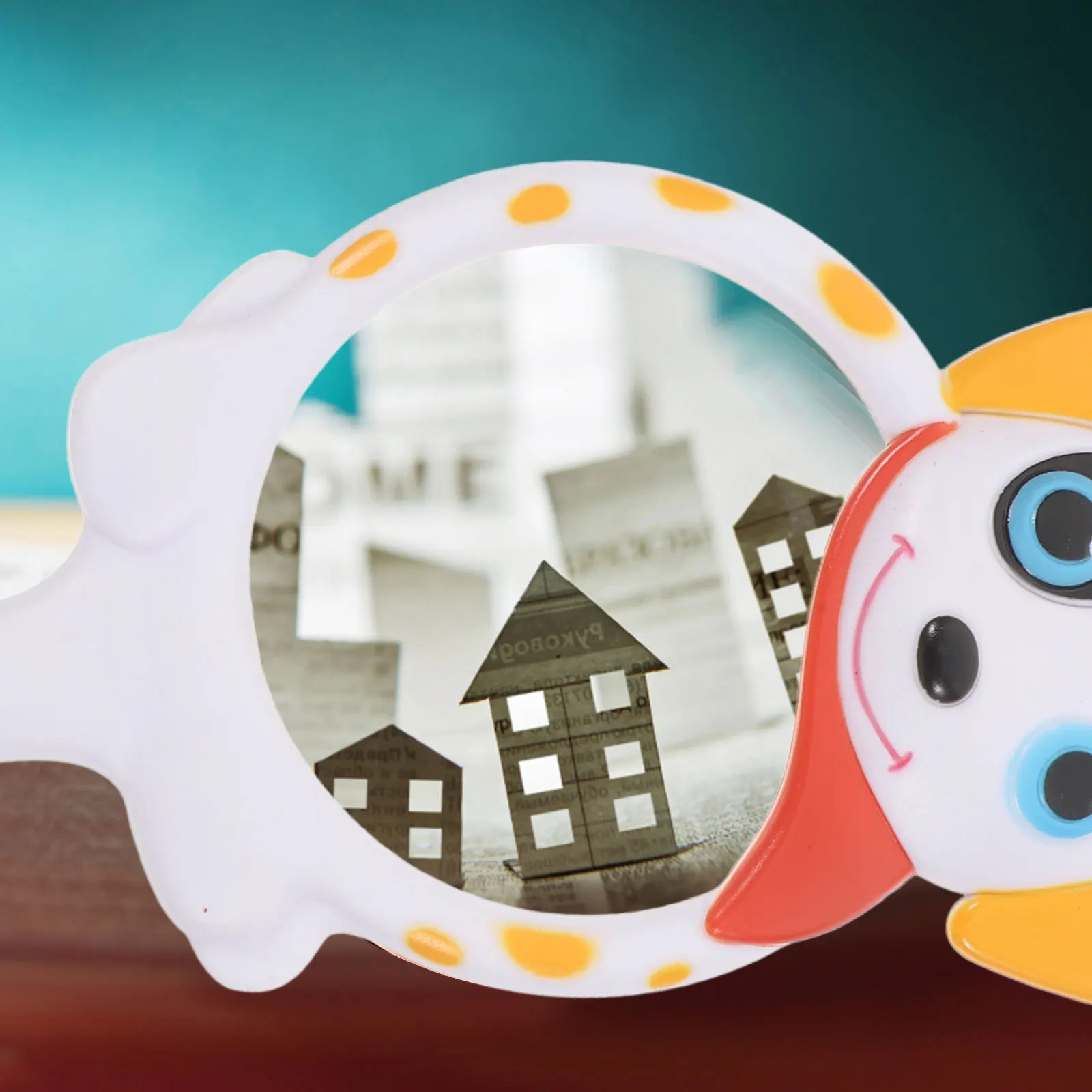 

Animal Magnifying Glass 3x Cute Cartoon Insect Viewer Kids Toys Lightweight Science Experiment Reading Glasses Mini Magnifier