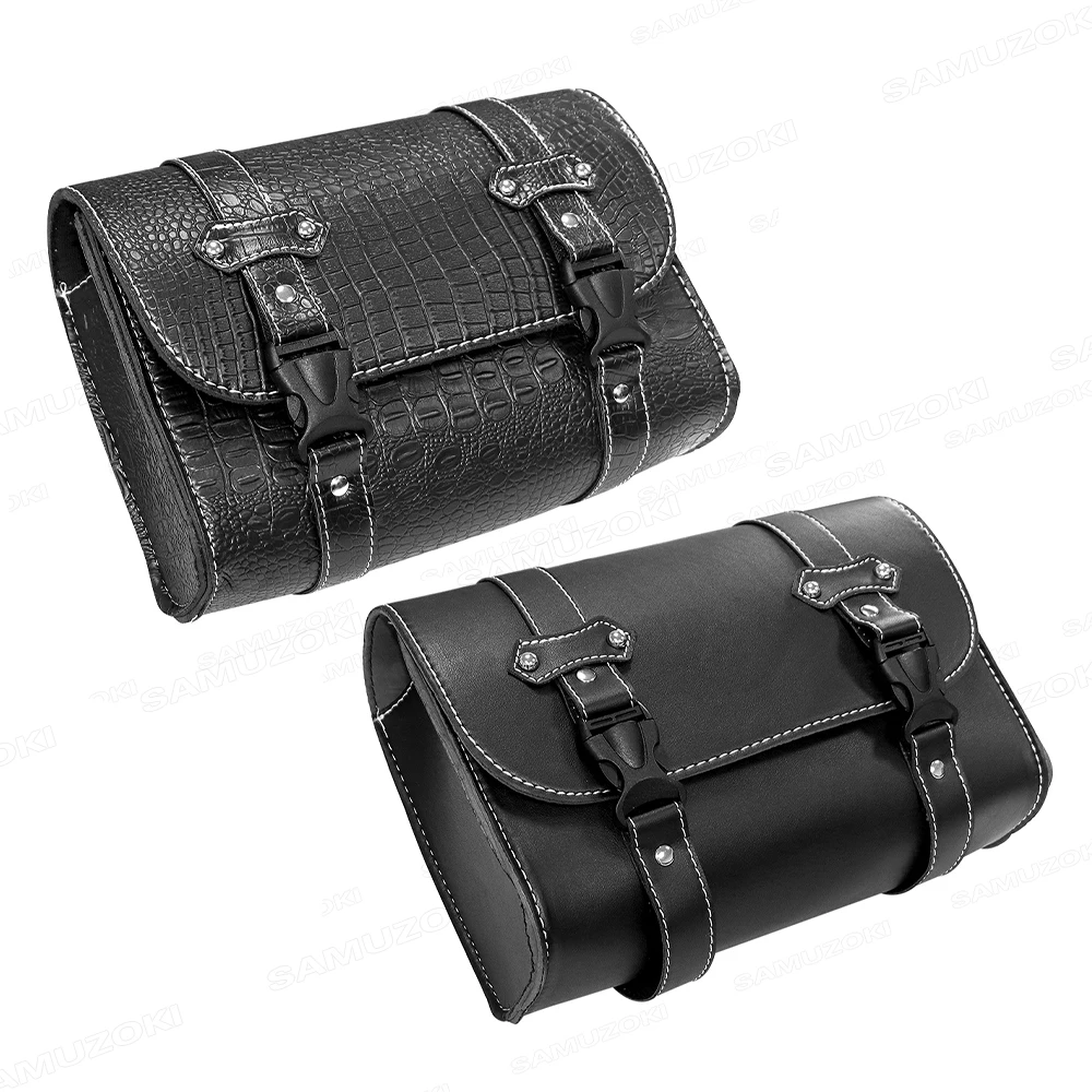 Waterproof Motorcycle Tail Luggage Saddlebag Pouch Universal Side Toolbags Punk Suitcase Design for Harley Dyna Sportster XL883