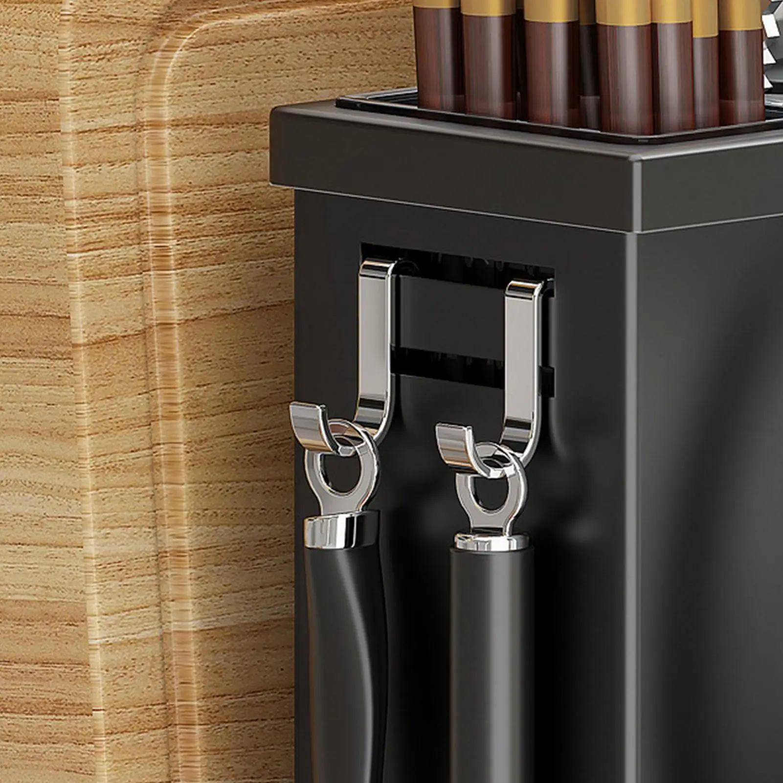 

Стойка для разделочной доски Стойка для разделочной доски со съемным сливным поддоном Держатель кухонной утвари для общежития, отеля, ресторана