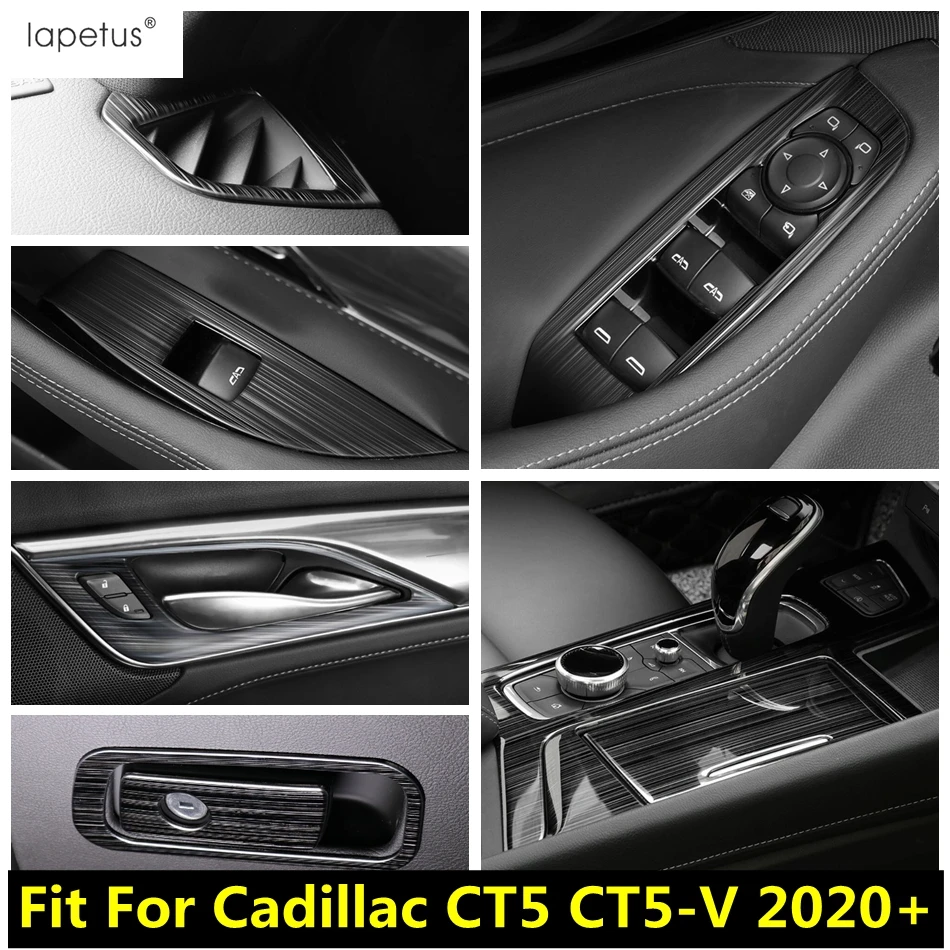 

Window Lift / Handle Bowl / Gear Shift Panel / Air AC Vent / Glove Box Cover Trim Accessories For Cadillac CT5 CT5-V 2020 - 2022