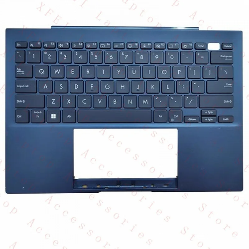 

F Palmrest for ASUS Zenbook S 13 UM5302 Keyboard US Blue