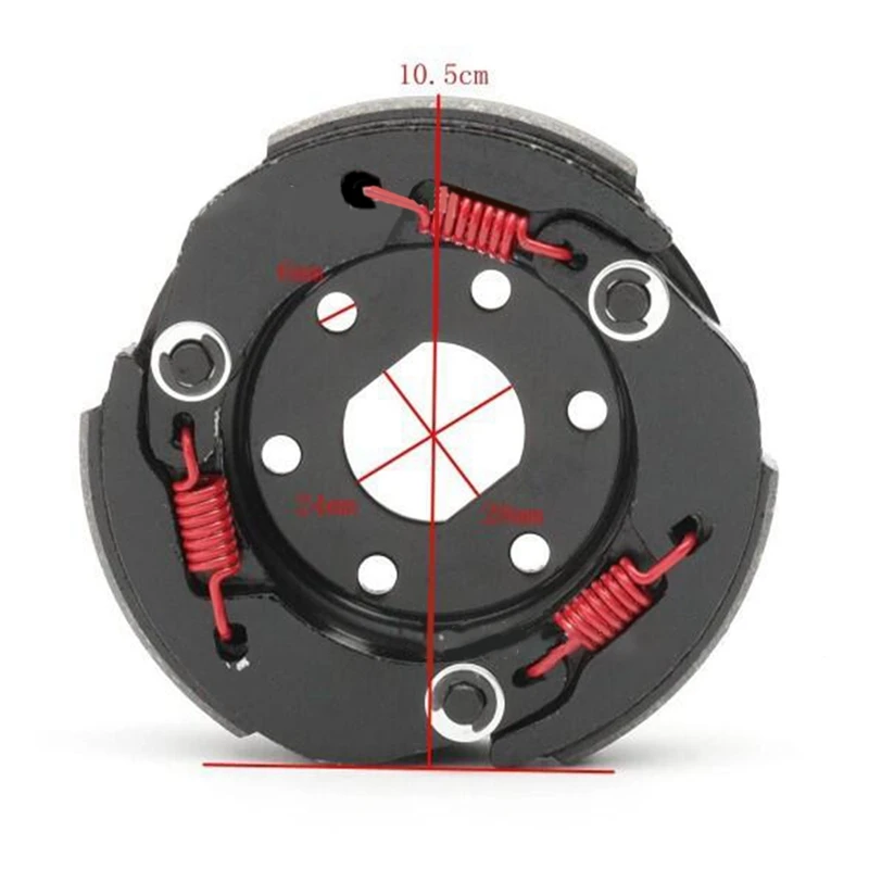 High Performance Racing Clutch Shoe For GY6 49Cc 50Cc 139QMA 139QMB Engine Scooter Moped ATV Go-Kart