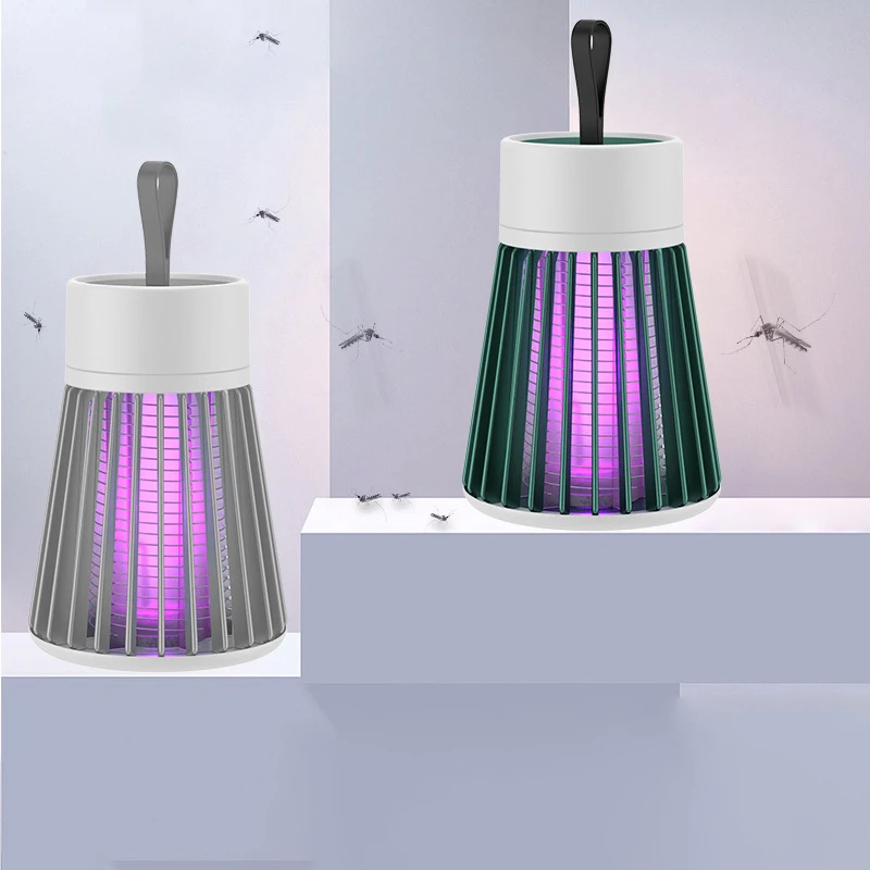 Electric Shock Mosquito Killer Lamp USB Fly Trap Zapper Insect Killer Repellent Bedroom Outdoor Anti Mosquito Trap