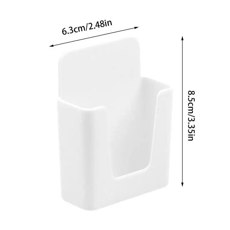 Soporte remoto sin agujeros para TV, cajas de almacenamiento de medios, organizador de montaje en pared Universal, almacenamiento de Control remoto