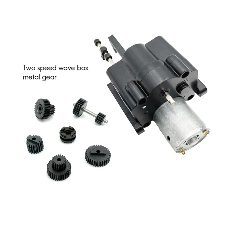 Voor WPL Two-Speed Wave Box Metal Wave Box Gear Upgrade DIY Gemodificeerde Onderdelen Accessoires