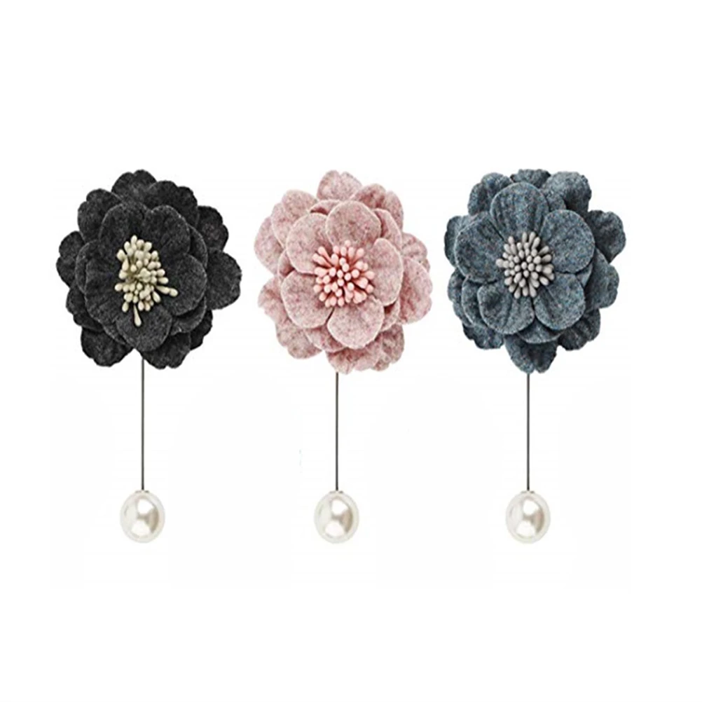 

3 Pcs Fashion Fashion Brooch Accessories Durable Clothes Pins Costume Decoration Clothes Accessories Elegant Gifts
