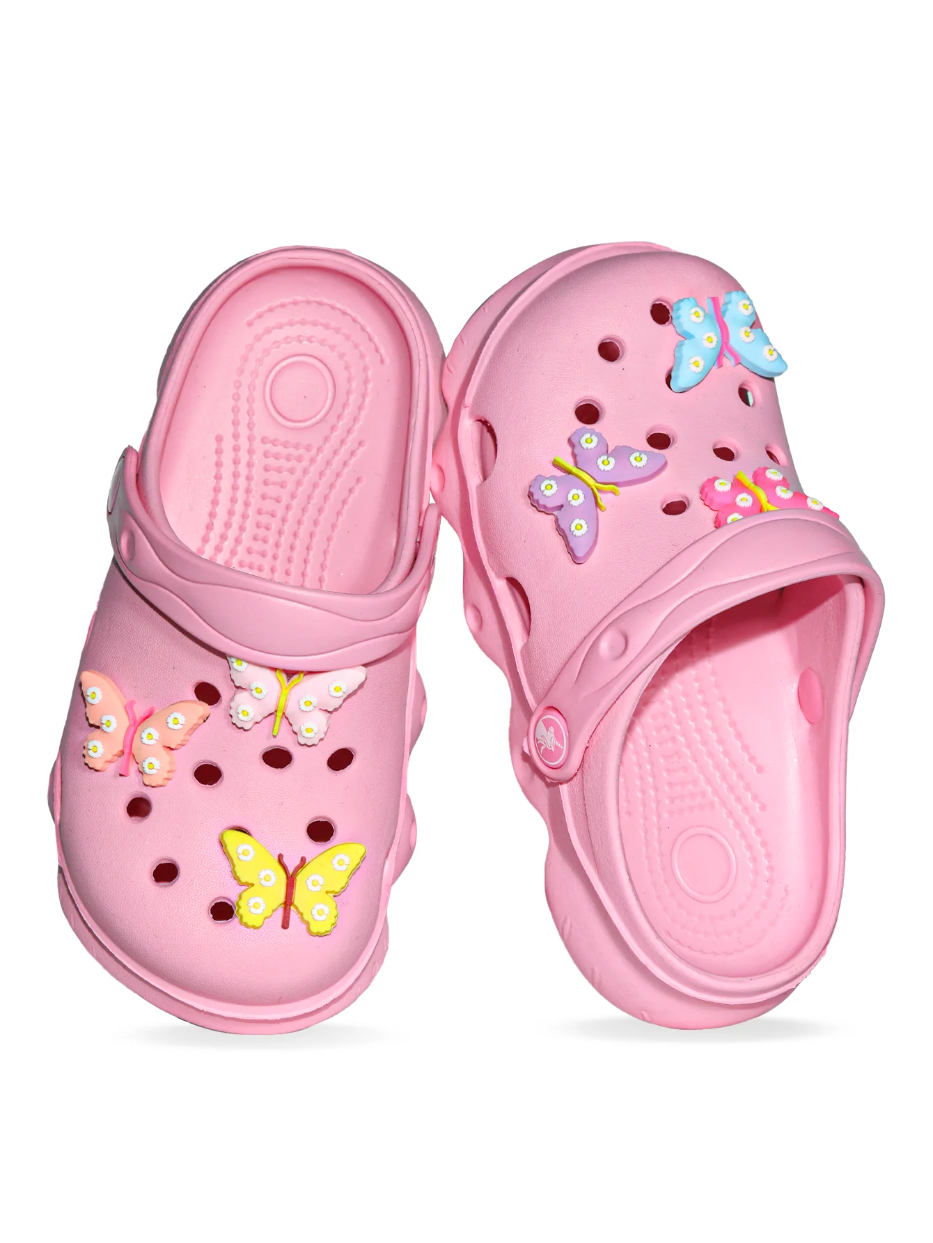 Kinder-Clogs, Leichte EVA-Gartenschuhe, Wasserdichte Rutschfeste Sandalen, Bequeme Slip-On Schuhe für Drinnen und Draußen 1214 – Detail 8