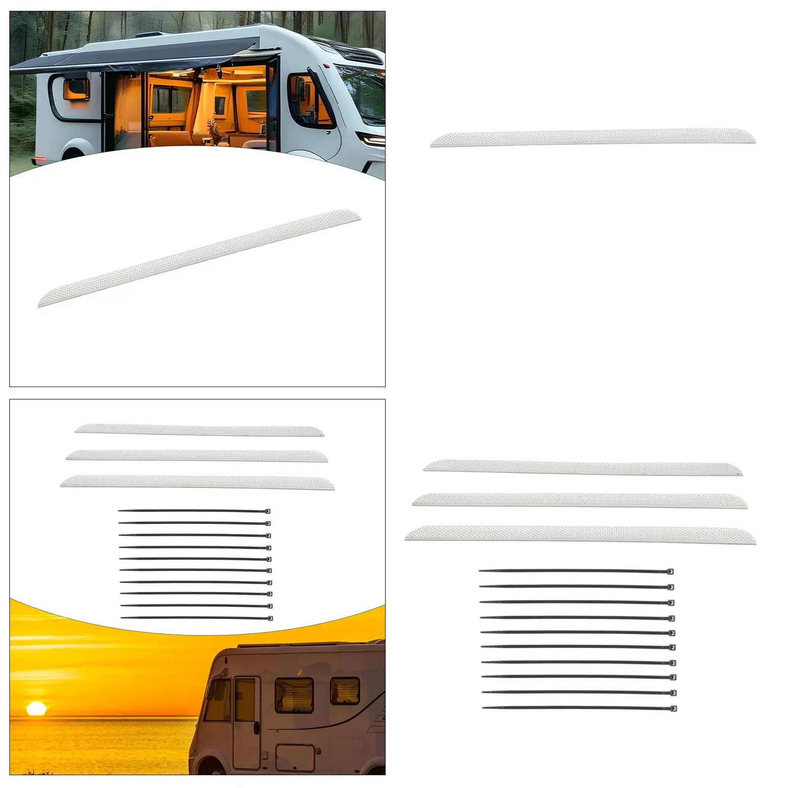 RV Refrigerator Vent Mesh Accessory Replaces High Performance Easy Installation