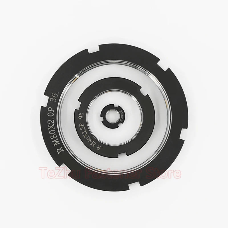 1 قطعة M6-M56 الدقة R-نوع قفل الجوز المتداول حبة رمح الرئيسي رمح قفل الجوز الصلب منع عودة الجولة المكسرات الملعب 0.5-2 مللي متر