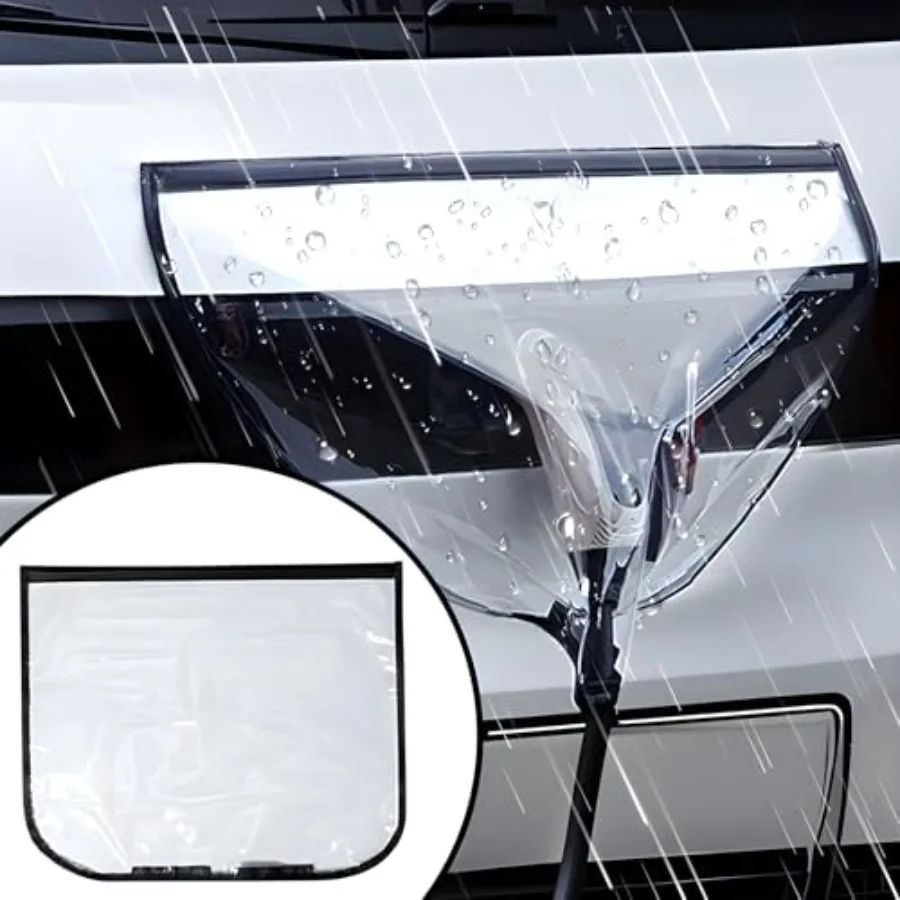 

EV Charger Port Cover for Electric Car Outdoor Waterproof Snowproof Rainproof UVproof All Weather Protection with Transparent D