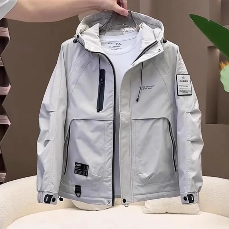 Men's trendy brand fashion 2025 winter new item with added cotton, thickened windproof cotton clothing, and assault jacket - Image 6