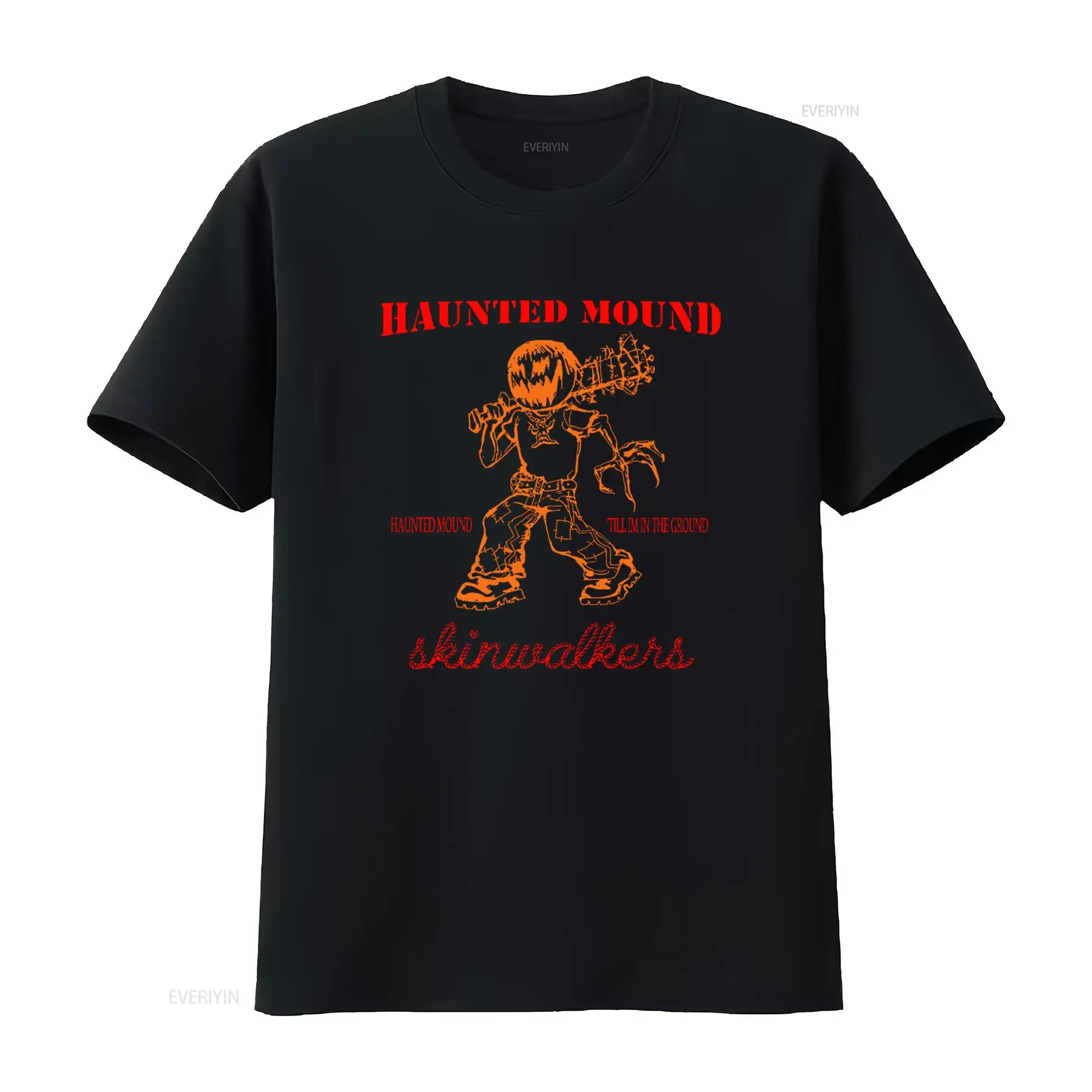 Haunted Mound Skinwalkers Halloween Themed T Shirt All Sizes Available Vintage Designer Clothes Fashion Versatile