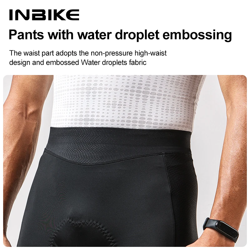 INBIKE Men’s Bicycle Shorts Cycling Padded Summer MTB Running Riding Pants Man Road Bike Cycling Tights Breathable Bike Clothes