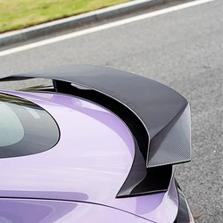 For New Tesla Model 3 2023 2024 Rear Trunk Spoiler Carbon Fiber Car Trunk Wing Spoiler Decoration Modification Accessories