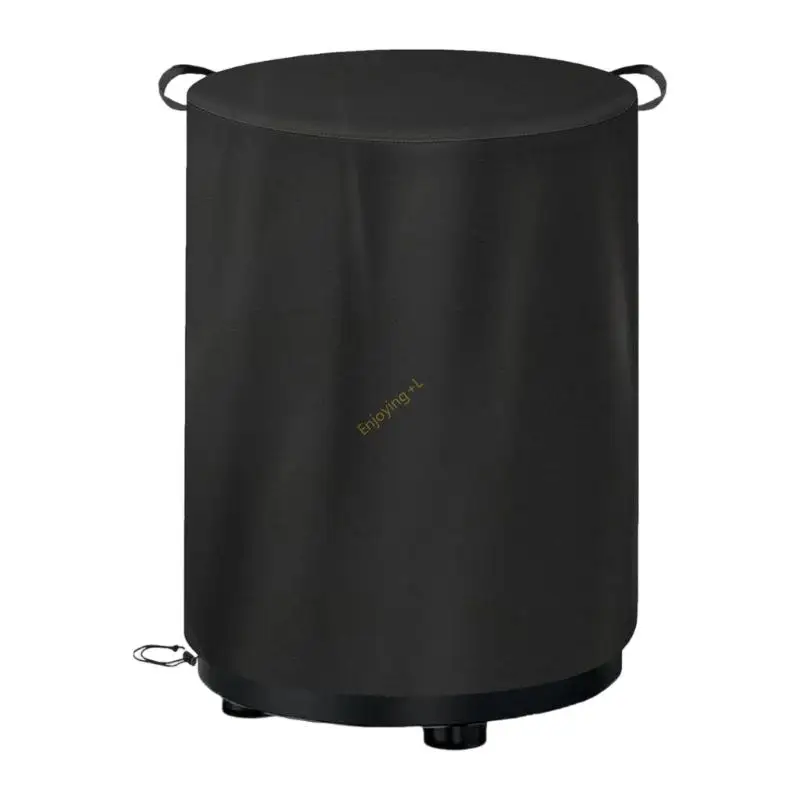 Tall Density Dust Cover For Square And Round Pits Offering Full Security Against Rain Snow Dust And Sunlight Using 600D