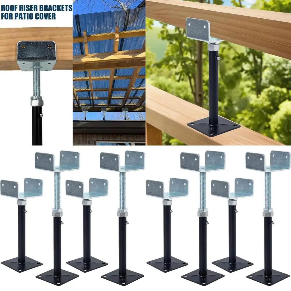 

Регулируемый U-образный стальной домкрат для балок 2x4, 2x6 с диапазоном подъема 9-13 дюймов