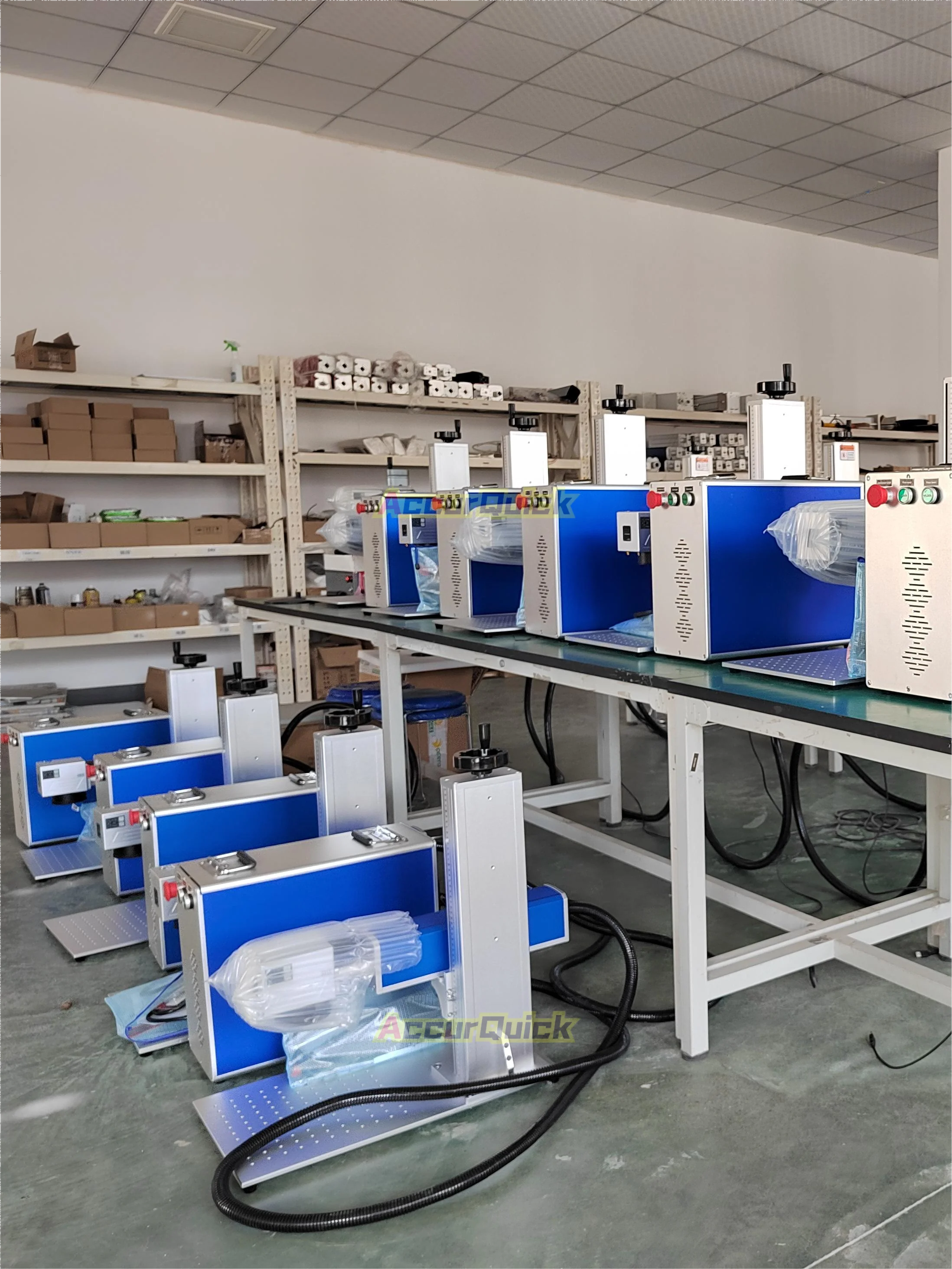 金銀鋼アルミニウムCNC彫刻マーカー20W 30Wミニファイバーレーザーマーキングマシン（金属・プラスチック用）
