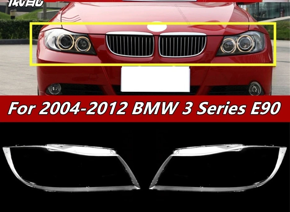 

Car Headlamps Cover For BMW 3 Series E90 E91 2005-2012 Headlight Lens Transparent Xenon Headlamp Shade Left&Right