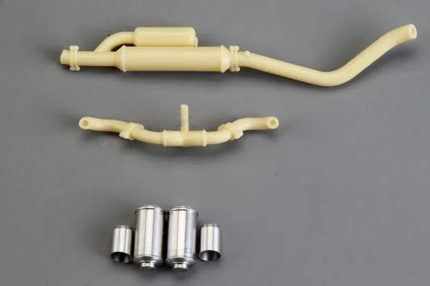 HobbyDesign 1:24 GR86 HKS Exhaust Pipe HD03-0641 Modifying and Assembling Model Accessories