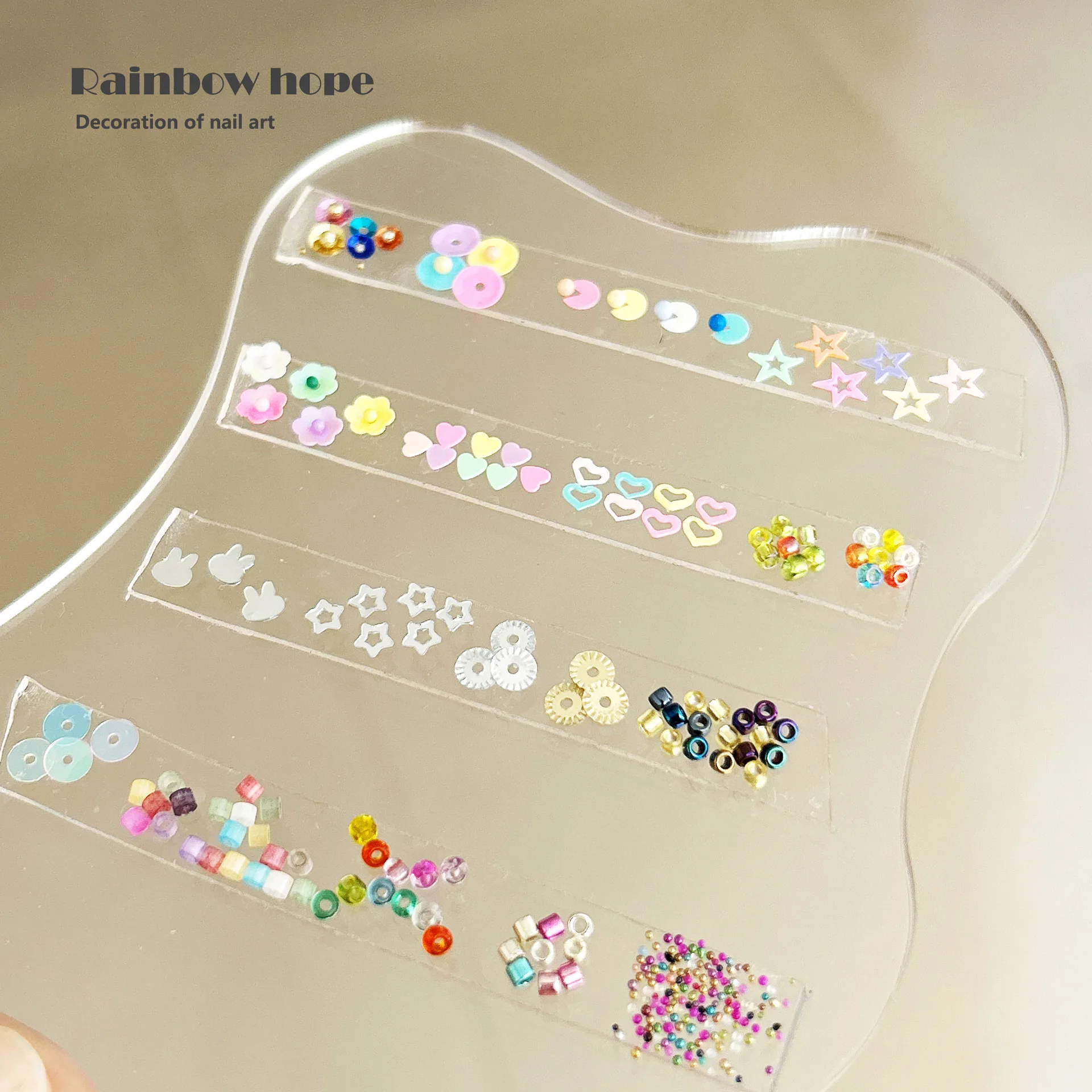 Colorful Nail Art Material Star Button Nail Art Jewelry Nail Art Decorations