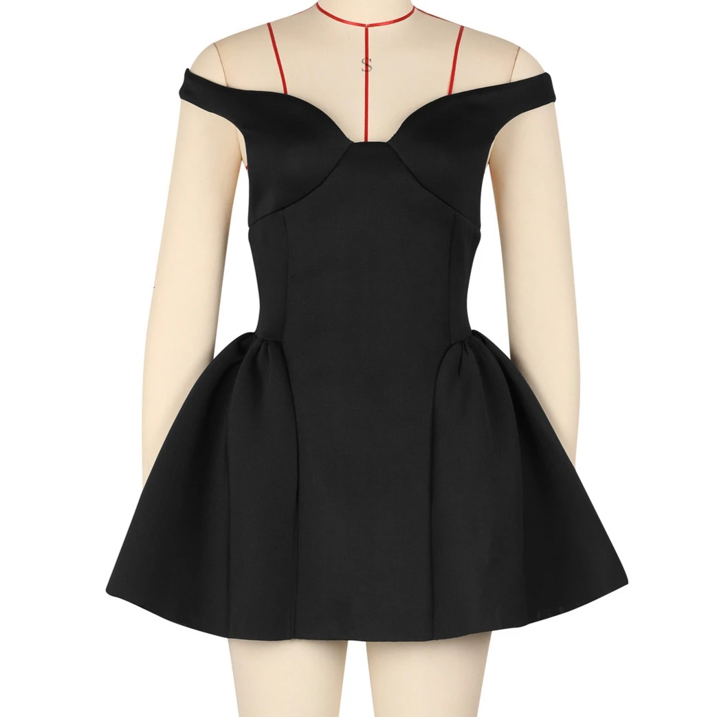 

Short Dress Women Sexy Dresses A Line Vestidos Y2k Streetwear V Neck Sleeveless High Waist Elegant Splice Party Night Work 2026