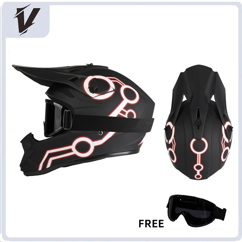 خوذة دراجة نارية مع أداء أمان متقدم لركوب الدراجات الهوائية في الهواء الطلق مناسبة للبالغين والأطفال #4