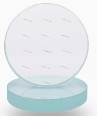 High Temperature Resistant Round Tempered Borosilicate Sight Glass for Flame Observation, Operating Temperature Range 95-110 ° C