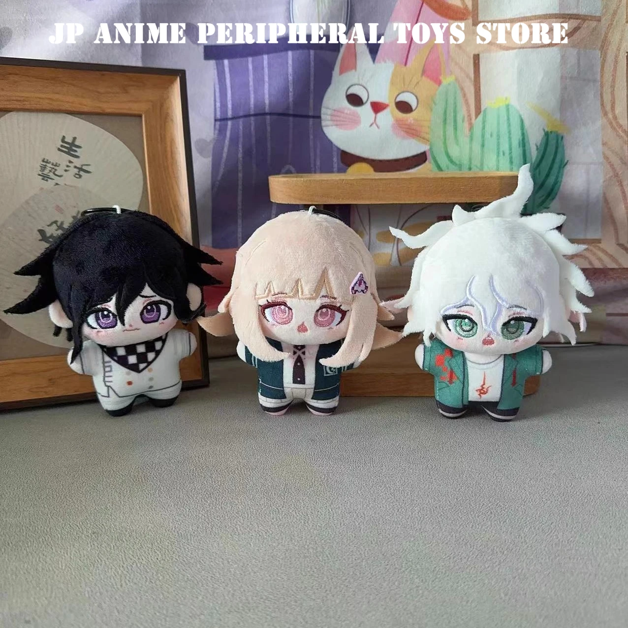 Danganronpa: Trigger Happy Havoc Peluche Simpatico Kokichi Oma Nagito Komaeda Figura 10 cm Peluche Bambola Fan Collezione Regalo