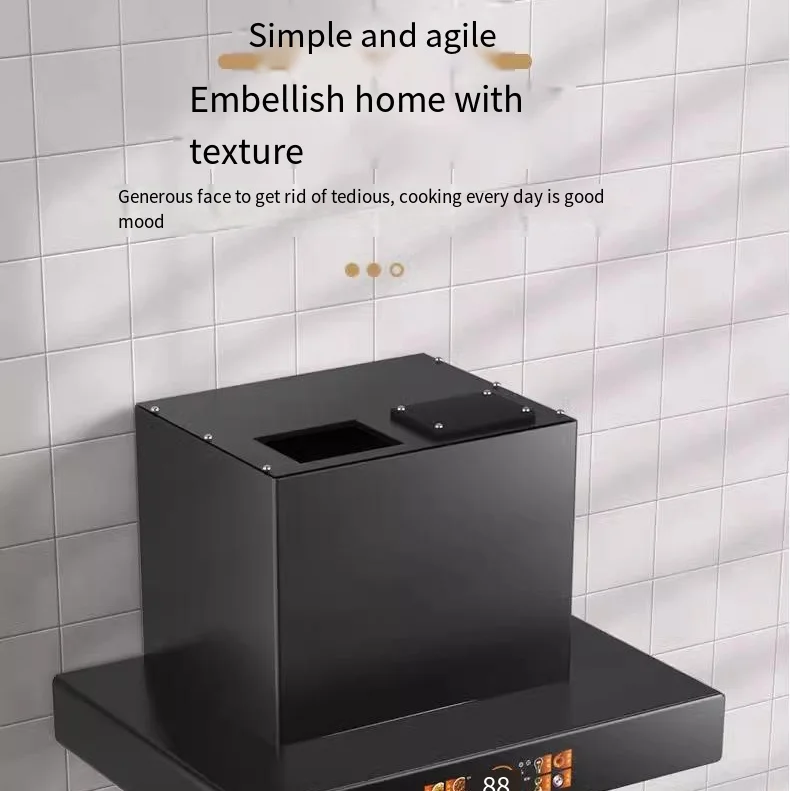 900mm 이중 필터 지능형 청소 본체 느낌 멀티 기어 풍속 주방 후드 범위 후드 가스 레인지 가전 제품