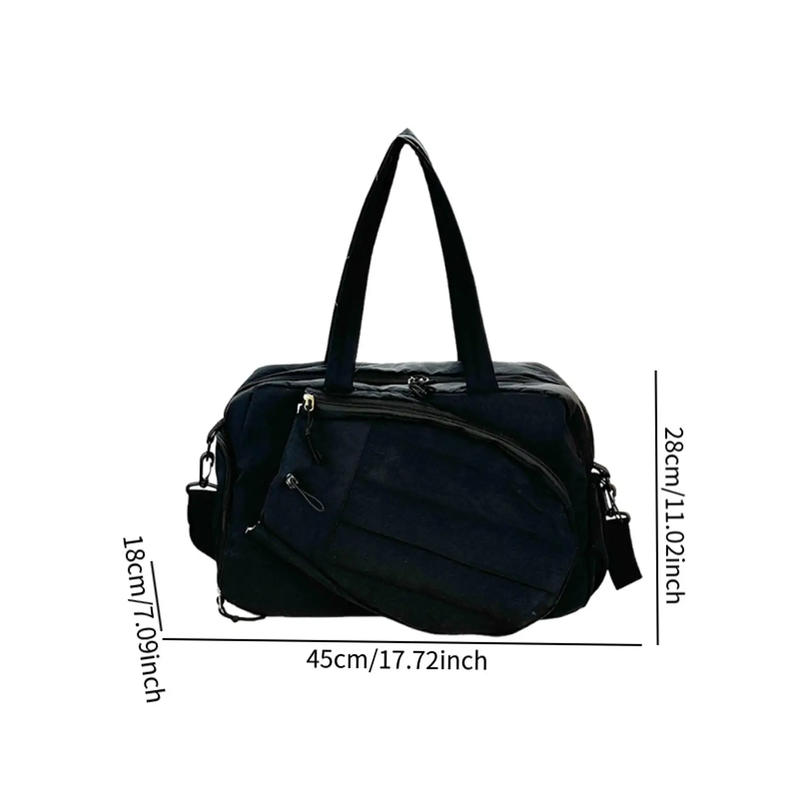 Tennis Tote Bag Waterproof Badminton Shoulder Bag for Outdoor Competition Workout