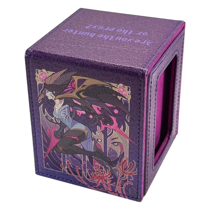 

Diy Self Made Goddess Story Kaisa Card Storage Box Ws Opcg Ptcg Tcg Kaisa Leather Collection Card Protection Box Gift Toys