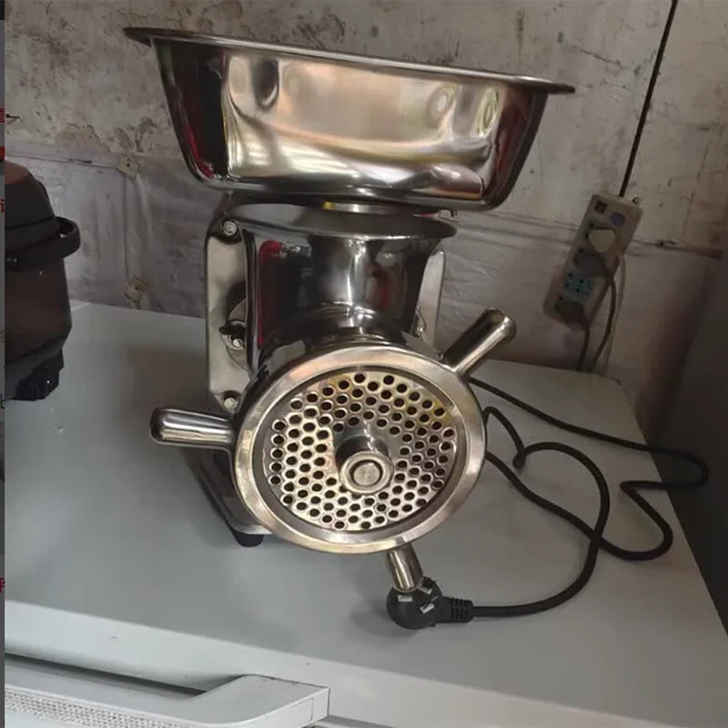 Meat Grinder with Pure Copper Motor | Processes Fresh & Frozen Meats for Home & Commercial Use