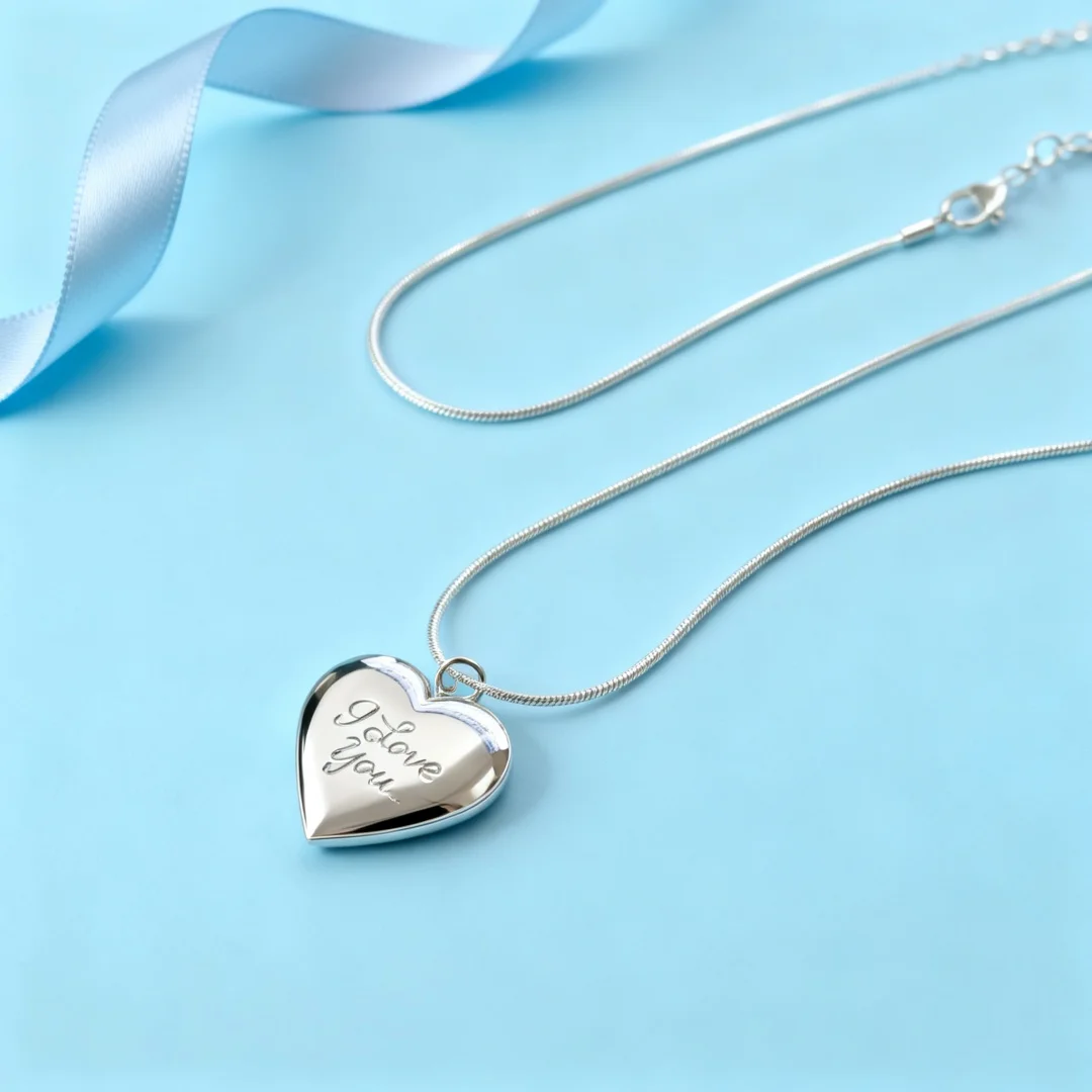 Collier avec pendentif en forme de cœur exquis en argent sterling 925, cadeau LOVE mignon, bijoux de mode pour femmes, mariage, fiançailles
