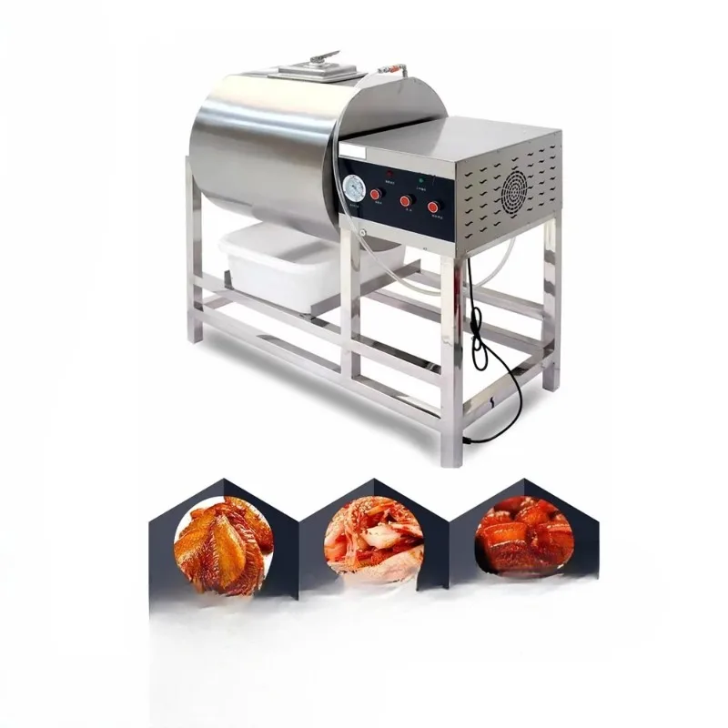 Vacuum Bacon Ham Massager Beef Jerky Tumbling Seasoning Machine