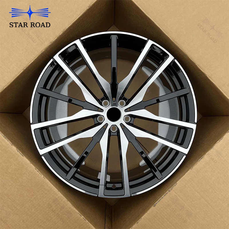 RCSR High Quality Customized 5x112 5x120 8J Universal Aluminum Alloy Passenger Car Forged Wheel Rim Auto Part for Mercedes-Benz