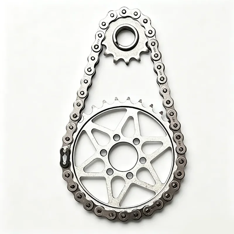 Suitable for Light Bee 79bike Red Antelope R1 First-class Transmission Chain Sprocket Set Chain Gear Modification Upgrade