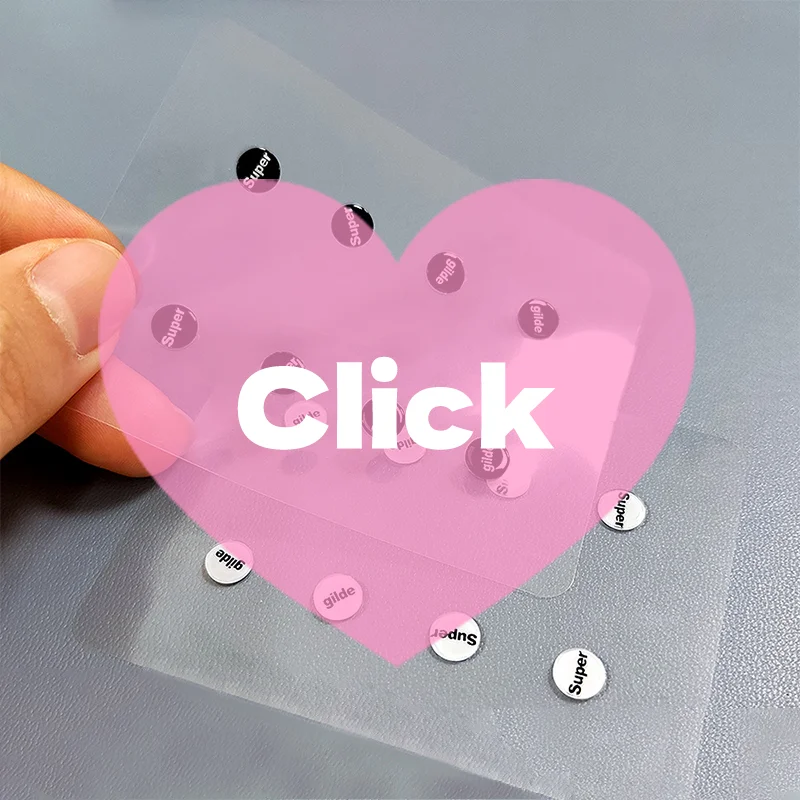 1 Pack Glass  DIY Universal Dots Mouse Feet Pads Sticker for Gaming Mouse Anti-Slip Pad