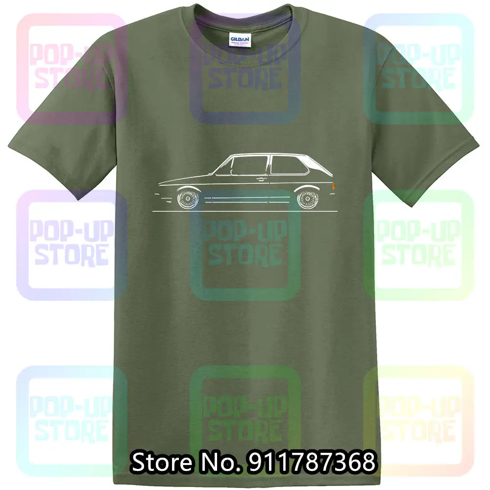 T-Shirt For Golf Mk1 Fans Classic German Hatchback Gti Tuning Tshirt