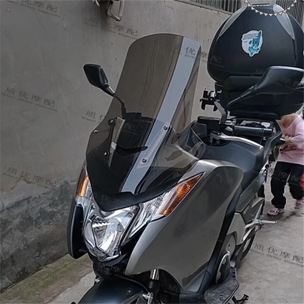 NC700D Windshield Modification For Honda Integra 750 NC700D NC750D with High Front Windshield Thickened Chest Guard Windshield