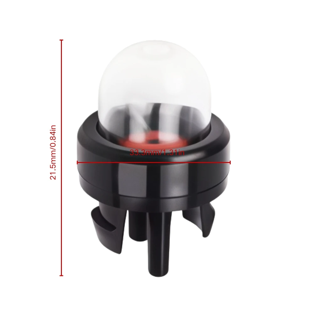 10/1 Pcs For Chainsaws Trimmer Carburetor Light Bulb Carburetor Oil Bubble Petrol Snap in Primer Fuel Bulb Pump Kit