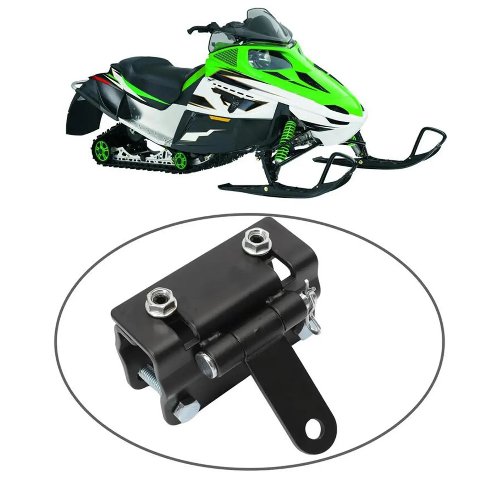 Snowmobile Bumper Hitch Replaces Easy to Install Universal for Polaris