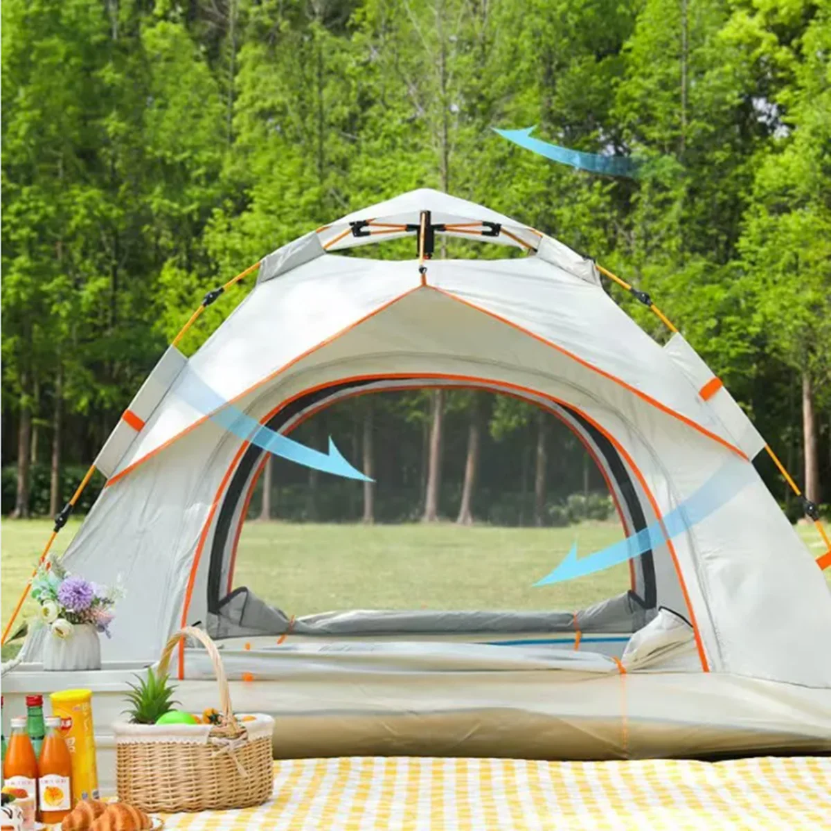 

VentureGuard Deluxe: All-Weather Outdoor Tent