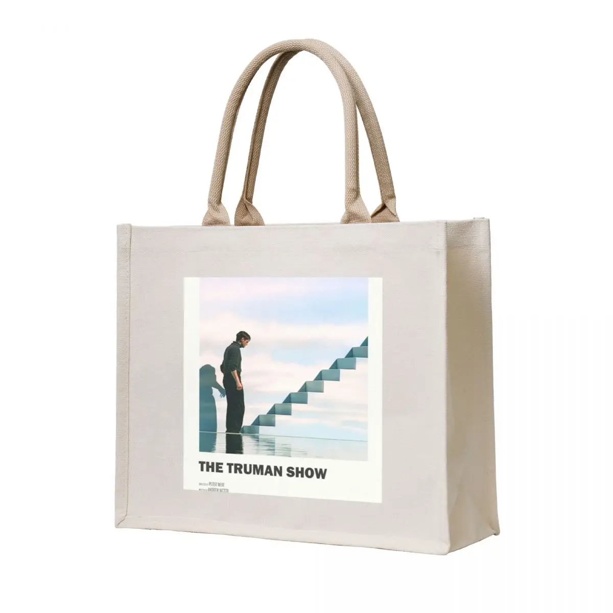 

The Truman Show Alternate Movie Poster Tote Bag Portable shopping bag Women's shopper bag Canvas