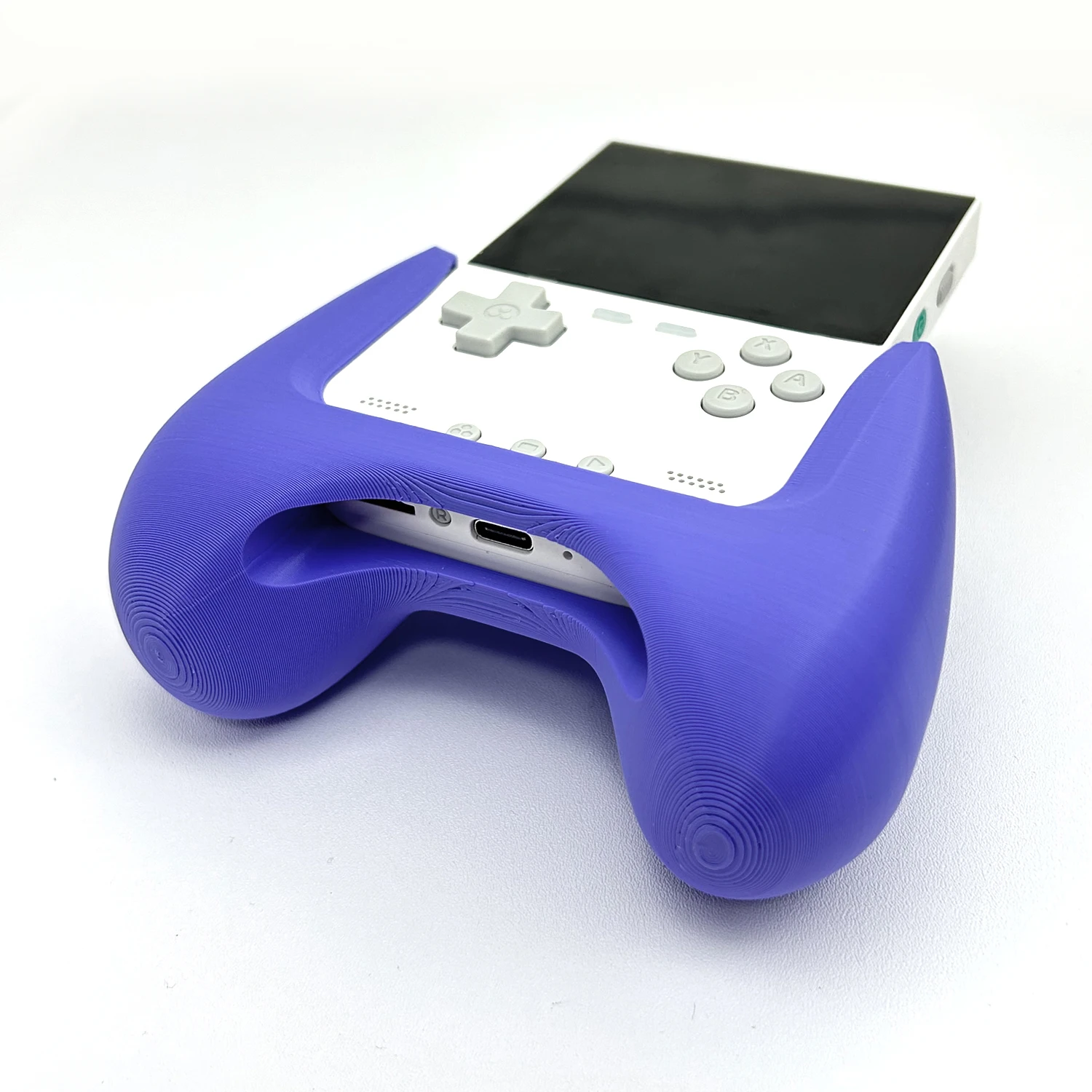 Dla Trimui Brick Grip Handle 3D Printed Grip Akcesoria DIY Controller Trimui Brick Handheld Grip Wygodna ergonomiczna konstrukcja — zdjęcie produktu 4