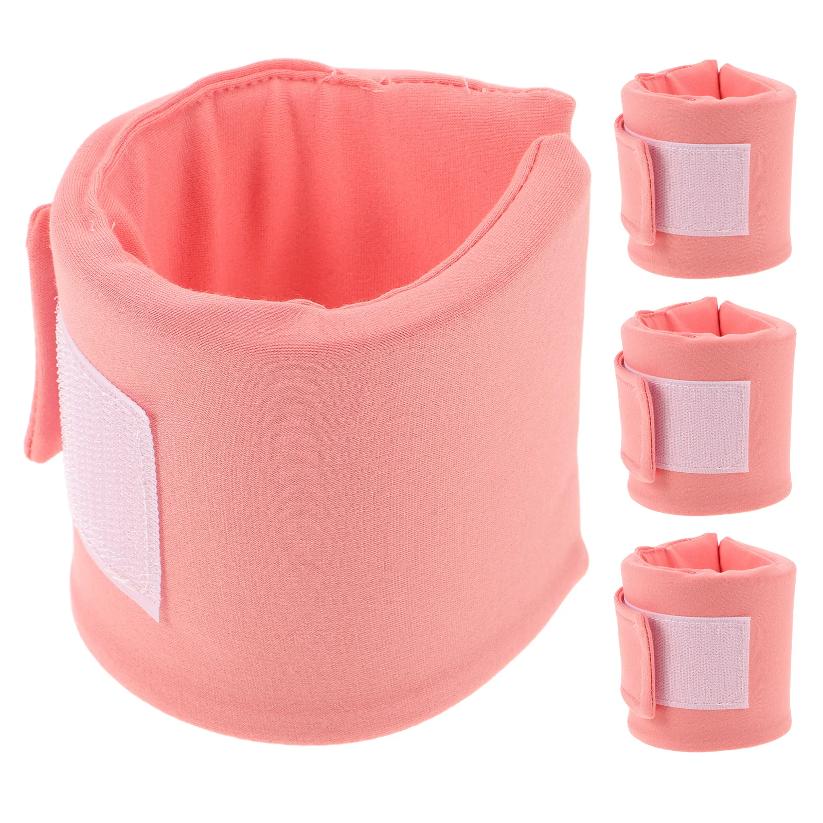 4 قطعة حامي الرقبة الحيوانات الأليفة طوق لينة قابل للتعديل مكافحة لعق الانتعاش للقطط الكلاب الصغيرة بعد الجراحة تنفس طوق إليزابيث