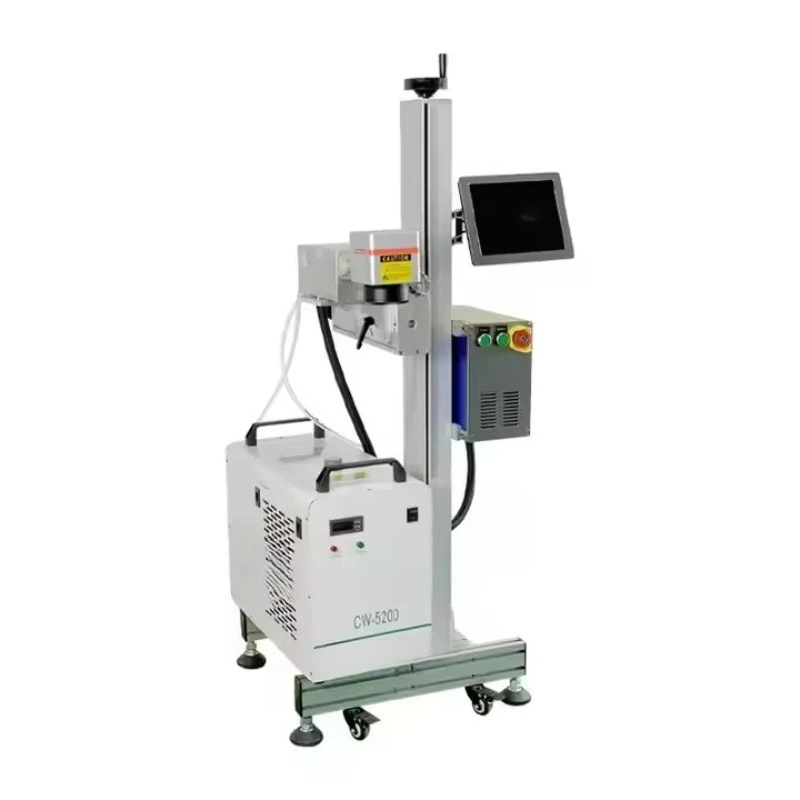 Bluetimes 3w 5w 10w Flying UV Marking Machine for Glass Plastic Rubber Marker