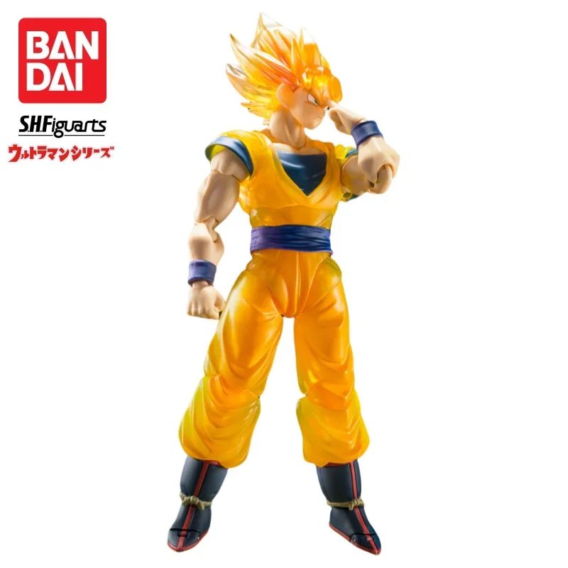 In Stock Bandai S H Figuarts Original Son Goku Doll Brand New Boxed Action Figure Anime Characters Model Garage