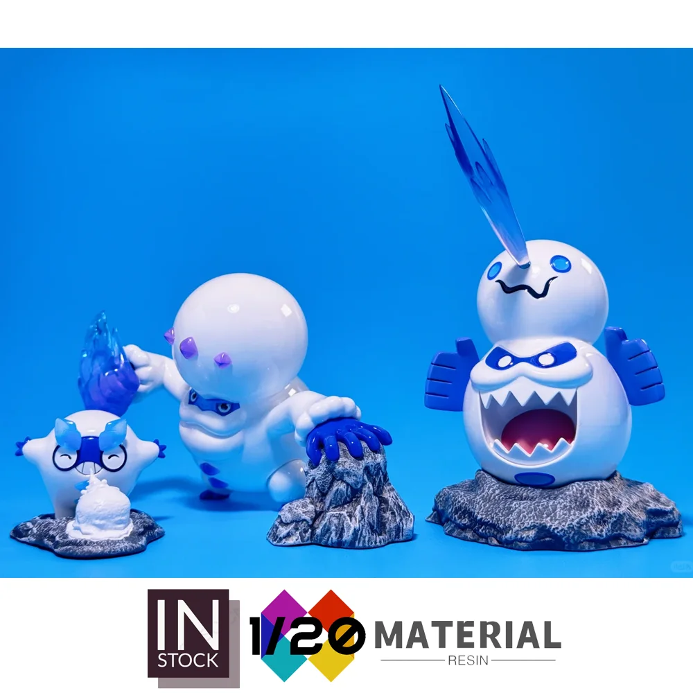 [In Stock]1/20 Resin Scale World [Golden City] – Galarian Darumaka & Darmanitan